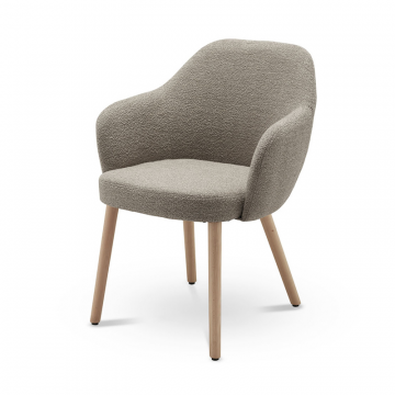 Стул Grace, песочный тедди/бук