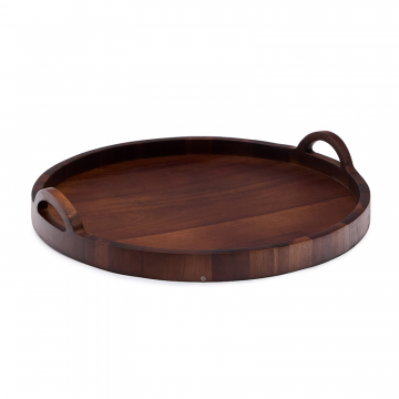 Поднос Zoa из акации в темной отделке FSC 100%