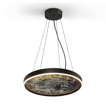 Подвесной светильник Stone CCT- черный LED 60D