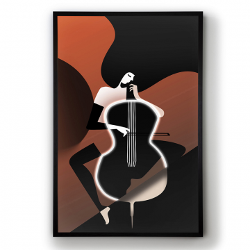 Картина Violonchelo LED 80X120