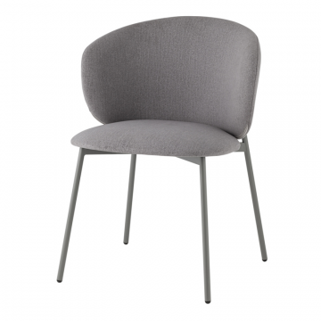 Стул Блейз велюр серый