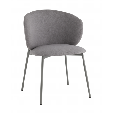 Стул Блейз велюр серый