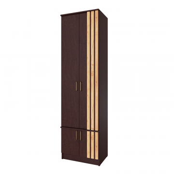 Шкаф Кано КПШ-1, Венге;Дуб крафт золотой