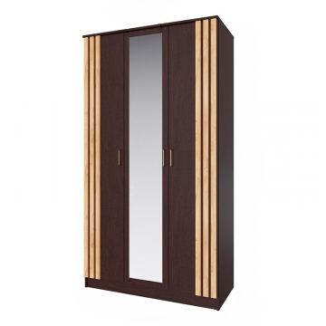 Шкаф Кано КПШ-2, Венге;Дуб крафт золотой