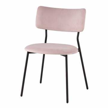 Стул Амелия велюр пыльно-сиреневый