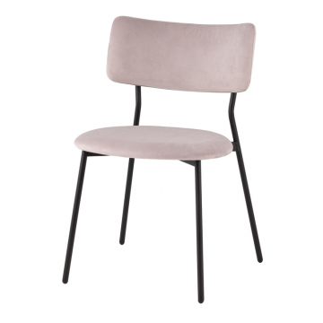 Стул Амелия велюр пыльно-сиреневый
