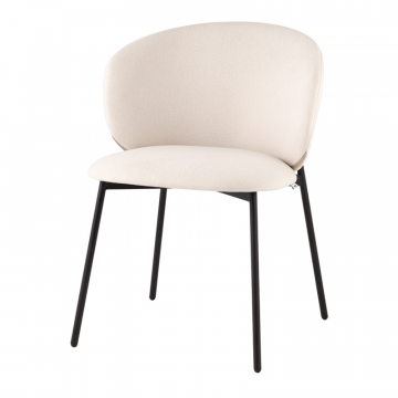 Стул Блейз велюр молочный