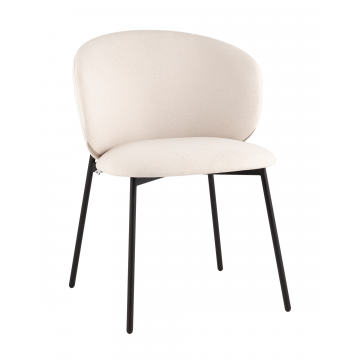 Стул Блейз велюр молочный