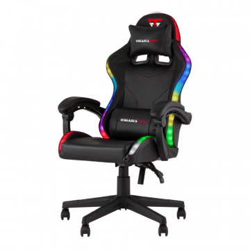 Кресло спортивное TopChairs Druid черный