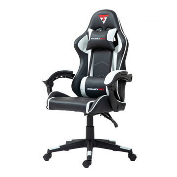 Кресло спортивное TopChairs Shadow черно-белый