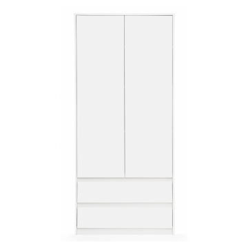 Шкаф Идена ШК06-900 ЛДСП белое / ЛДСП белое