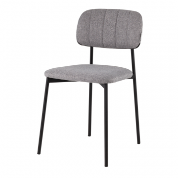 Стул Майло рогожка серый