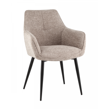 Стул обеденный Lynet рогожка светло-коричневый