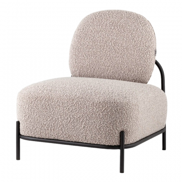 Кресло Стоун new ткань букле серо-бежевый