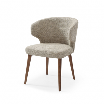 Стул Simona, песочный/орех