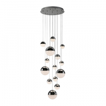 Подвесной светильник Sphere 14L LED Ø60 X500H DIM хром