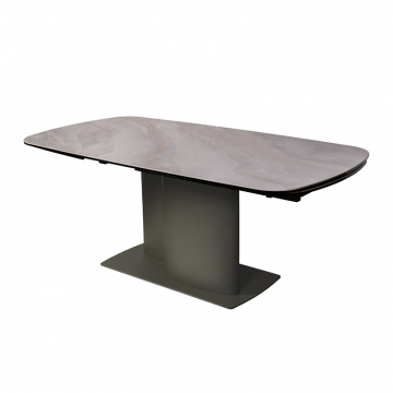 169DT-92151 Стол обеденный раскл.керам.столешница 190(50+50)*98*76см