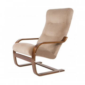 Кресло Гарда Перламутр каркас Вишня