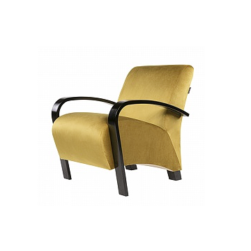 кресло Балатон Охра каркас Чёрный