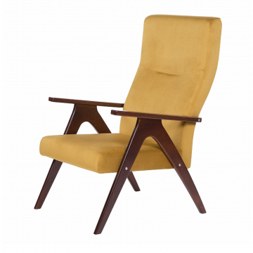 кресло Оскар  Охра каркас  Вишня