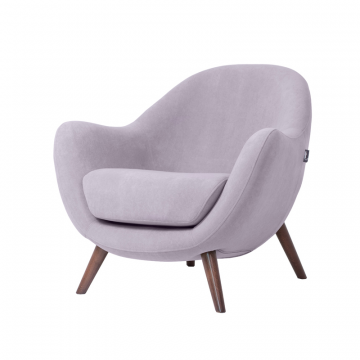 кресло Анхель Перламутр каркас Орех