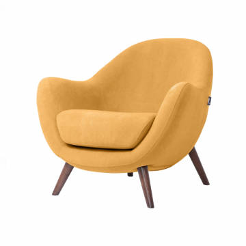 кресло Анхель Охра каркас Орех