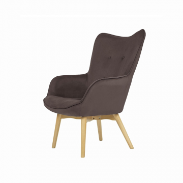 Кресло Манго - фреш 05 коричневый каркас Бук