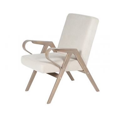 кресло Форест Слоновая кость каркас Шимо