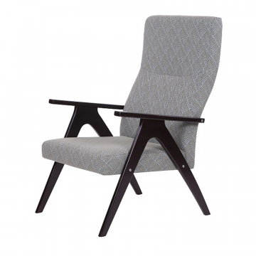 кресло Оскар  лофт 6 каркас  Венге структура