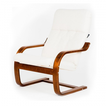 Кресло Сайма Гардения каркас Вишня