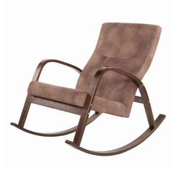 кресло-качалка Ирса  Орех каркас  Вишня