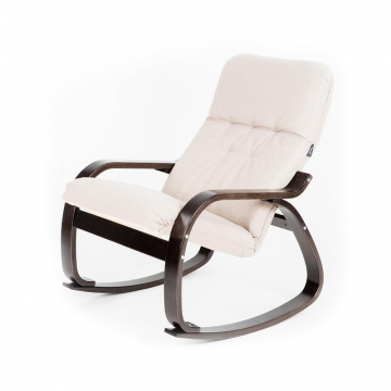 Кресло-качалка Сайма Миндаль каркас Венге структура