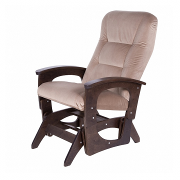кресло-качалка глайдер Орион  Премьер 08 каркас  Орех
