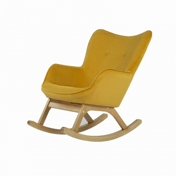 Кресло-качалка Манго - Фреш 23 охра Ножки бук