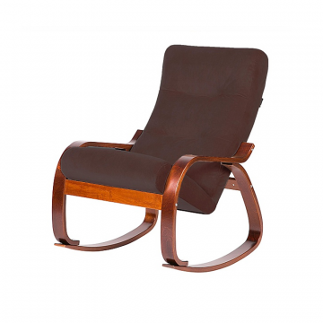 Кресло-качалка Гарда фреш 05 коричневый каркас Вишня