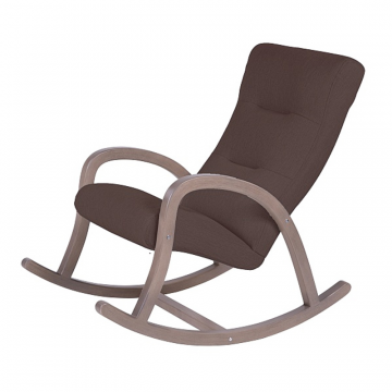 кресло-качалка Камея  фреш 05 коричневый каркас  Шимо