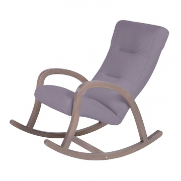 кресло-качалка Камея  фреш 16 лавандовый каркас  Шимо