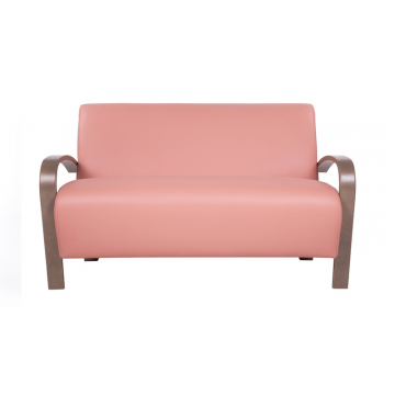 диван Балатон Экокожа розовый каркас Шимо