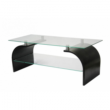 журнальный стол Гурон 2   каркас  Венге структура