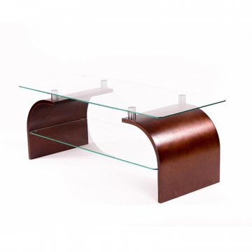 журнальный стол Гурон 2   каркас  Вишня