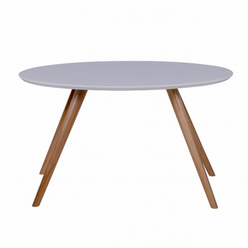 журнальный стол Лорейн-2  Белый каркас  Бук