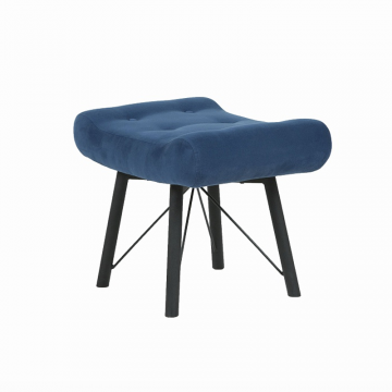 Пуф Манго - Синий Ножки металл