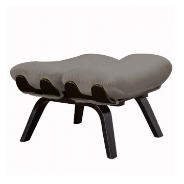 пуф Ессей  фреш 04 бежевый каркас  Чёрный