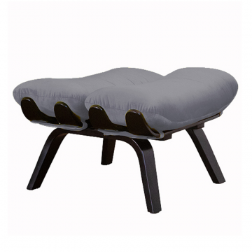 пуф Ессей  Фреш 12 светло-серый каркас  Чёрный