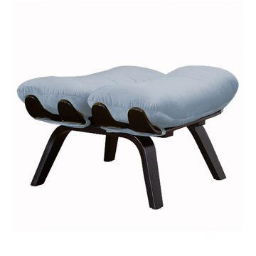 пуф Ессей  фреш 11 голубой каркас  Чёрный