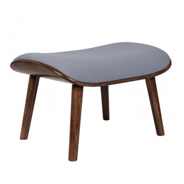 пуф Конда  Фреш 12 светло-серый каркас  Орех