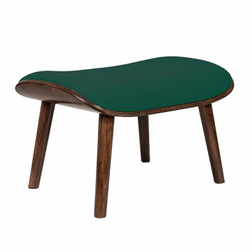 пуф Конда  Фреш 25 зелёный каркас  Орех