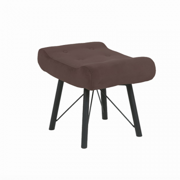 Пуф Манго - Ножки металл фреш 05 коричневый