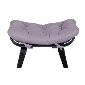 пуф Ессей 2  фреш 16 лавандовый каркас  Чёрный