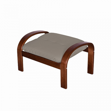 Пуф Сайма фреш 04 бежевый каркас Вишня